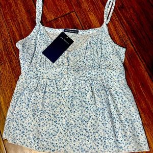 Brandy Melville floral tank OS
